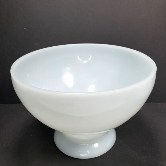 GWTW Hand Painted Floral Hurricane Lamp Shade Milk Glass Porcelain Vtg Cottage - Picture 8 of 11